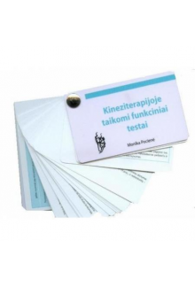 Kinezeterapijoje taikomi funkciniai testai. Kortelės - Humanitas