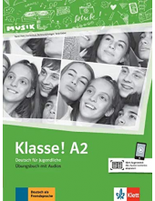Klasse! A2 Übungsbuch mit Audios - Humanitas