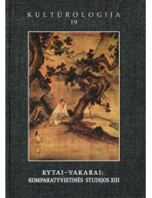 Kultūrologija 19 Rytai-vakarai: komparatyvistinės stud. XIII - Humanitas