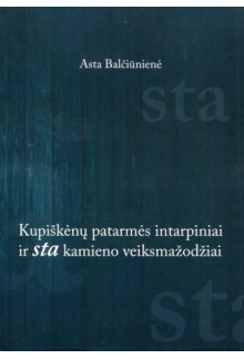 Kupiškėnų patarmės intarpiniaiir sta kamieno veiksmažodžiai - Humanitas