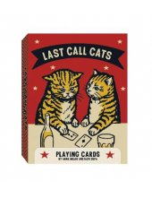 Last Call Cats Playing Cards - Humanitas
