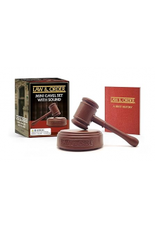 Law & Order: Mini Gavel Set with Sound - Humanitas