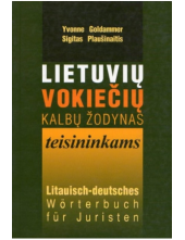Lietuvių-vokiečių kalbų žodyna s teisininkams - Humanitas