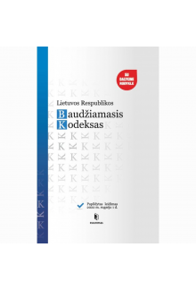 Lietuvos Respublikos baudžiamasis kodeksas (2022-09-01) - Humanitas