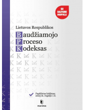 Lietuvos Respublikos baudžiamojo proceso kodeksas (2023-09-01) - Humanitas