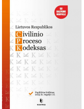 Lietuvos Respublikos civilinio proceso kodeksas (2023-09-01) - Humanitas