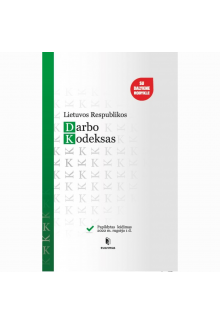 LR darbo kodeksas. 2022 09 01 - Humanitas
