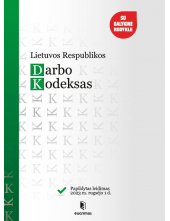 Lietuvos Respublikos darbo kodeksas (2023-09-01) - Humanitas