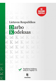 Lietuvos Respublikos darbo kodeksas (2023-09-01) - Humanitas