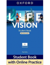 Life Vision Advanced Student Book (vadovėlis) with Online Practice: Print Student Book and 2 years' access to Student e-book. - Humanitas