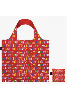 Love Life Red Recycled Bag - Humanitas