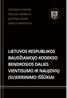 LR baudžiamojo kodekso bendros ios dalies vientisumo ir naujo - Humanitas