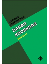 LR Darbo kodeksas (2022-09-01) - Humanitas