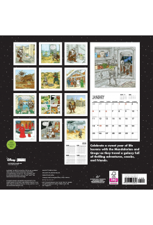 Star Wars The Mandalorian and Child 2026 Wall Calendar - Humanitas