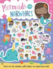 Mermaids and Narwhals Puffy Sticker AB - Humanitas