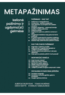 Metapažinimas. Kelionė pažinimo ir ugdymo(si) gelmėse - Humanitas