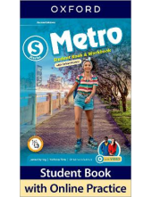 Metro Starter Student Book and Workbook with Online Practice (vadovėlis ir pratybos) - Humanitas