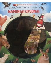 Naminiai gyvūnai. Knyga su žibintuvėliu - Humanitas