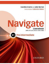 Navigate: Pre-intermediate B1: Coursebook, e-book and online skills - Humanitas