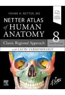 Netter Atlas of Human Anatomy: A Regional Approach with Latin - Humanitas
