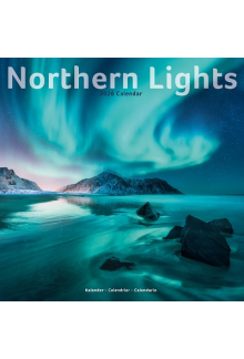 Northern Lights Calendar 2026 Square Travel Wall Calendar - Humanitas