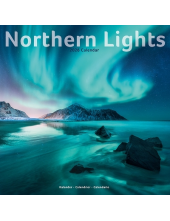 Northern Lights Calendar 2026 Square Travel Wall Calendar - Humanitas