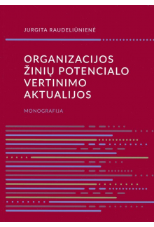 Organizacijos žinių potencialovertinimo aktualijos - Humanitas