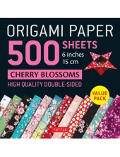 Origami Paper 500 sheets Cherr y Blossoms (15 cm) Humanitas