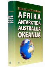 Afrika Antarktida Australija Okeanija. Pasaulio vietovardžiai - Humanitas