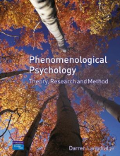 Phenomenological Psychology: Theory, Research and Method - Humanitas