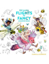 Pop Manga Flights of Fancy Col oring Book - Humanitas