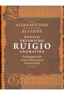 Povilo Frydricho Ruigio gramatika 1747 - Humanitas