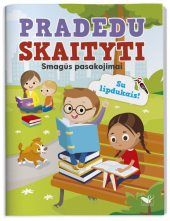 Pradedu skaityti.Smagūs pasako jimai su lipdukais - Humanitas