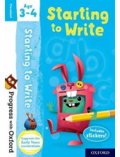 Progress with Oxford: Starting to Write Age 3-4 - Humanitas