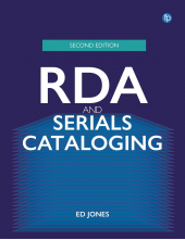 RDA and Serials Cataloging - Humanitas