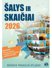 Šalys ir skaičiai 2026 Mažasis pasaulio atlasas - Humanitas