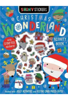 Shiny Stickers Christmas Wonde rland 4+ - Humanitas