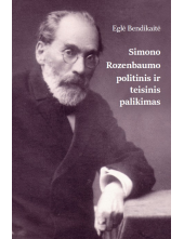 Simono Rozenbaumo politinis ir teisinis palikimas - Humanitas