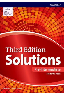Solutions Pre-Intermediate Student's Book (vadovėlis, 3rd. edition) - Humanitas