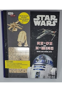 Star Wars R2-D2 and X-Wing + l aser-cut up wooden pieces - Humanitas