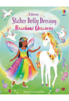 Sticker Dolly Dressing Rainbow Unicorns - Humanitas