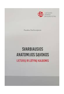 Svarbiausios anatomijos sąvokos. Lietuvių ir lotynų kalbomis - Humanitas