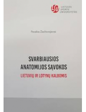 Svarbiausios anatomijos sąvokos. Lietuvių ir lotynų kalbomis - Humanitas