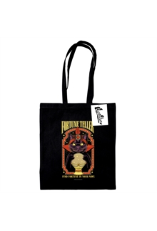 Fortune Teller Black Tote Bag - Humanitas