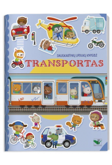 Transportas. Daugkartinių lipdukų knygelė - Humanitas