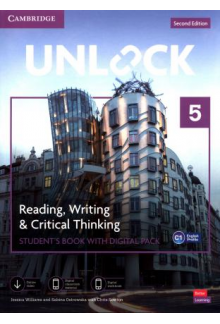 Unlock 5 Reading, Writing and Critical Thinking Student's Book with Digital Pack - Humanitas