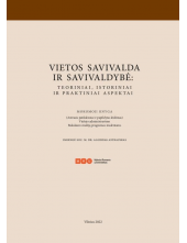 Vietos savivalda ir savivaldyb ė. Teoriniai, istoriniai ir pr - Humanitas