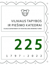 Vilniaus tapybos ir piešimo katedrai 225. 1797-2022 - Humanitas