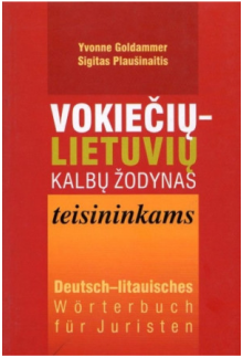 Vokiečių-lietuvių kl.žodynas teisininkams - Humanitas