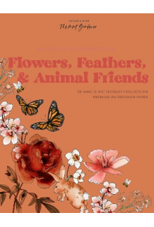 Watercolor Workbook: Flowers, Feathers, and Animal Friends - Humanitas